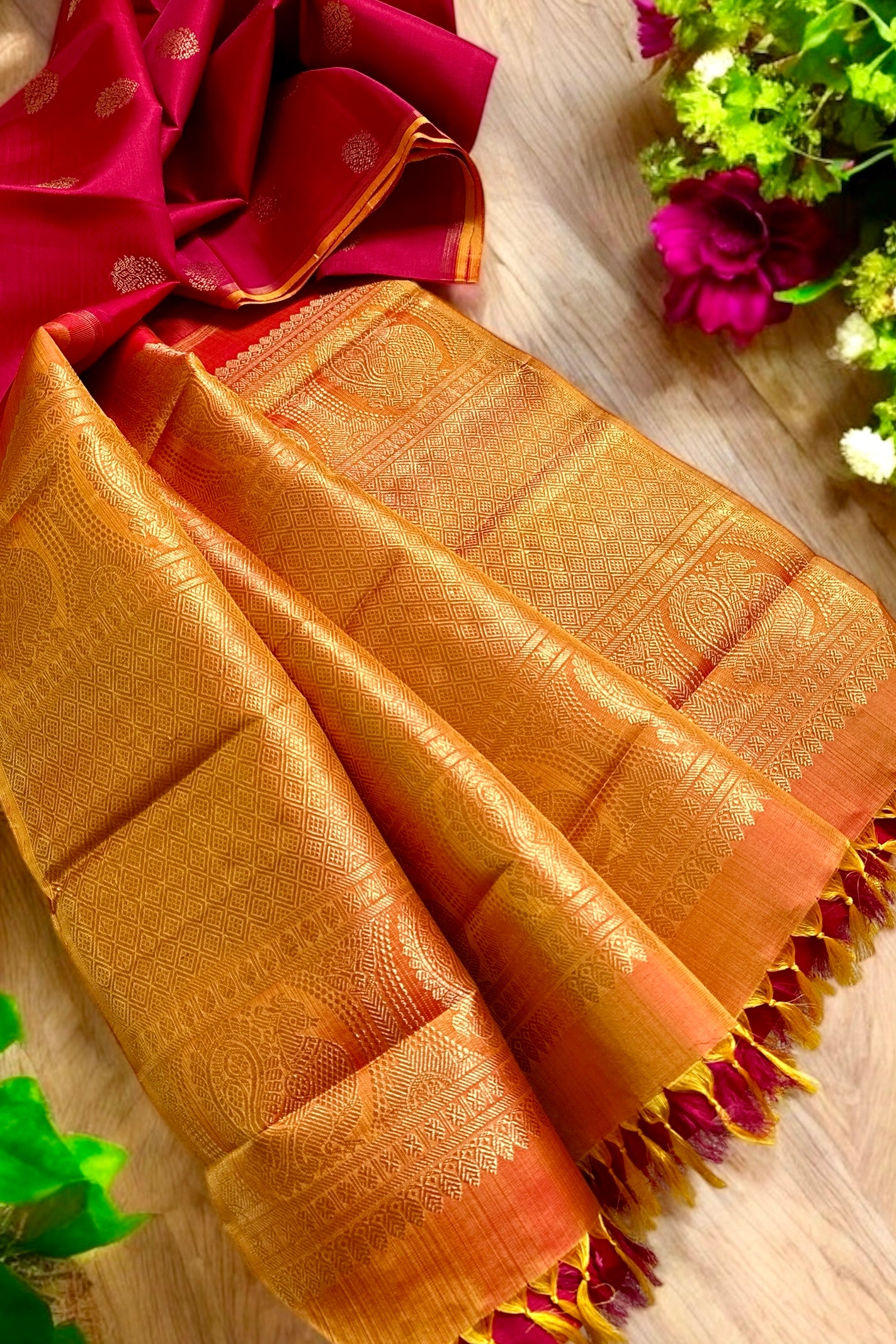 Kanjivaram Silk Saree - AW1610KS
