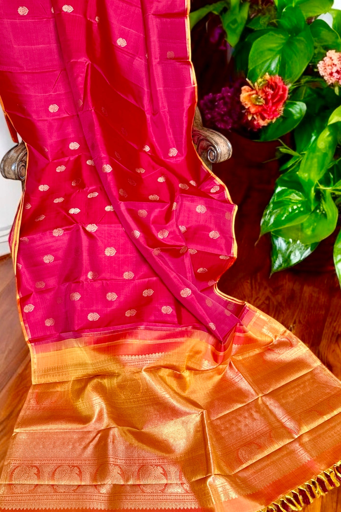 Kanjivaram Silk Saree - AW1610KS