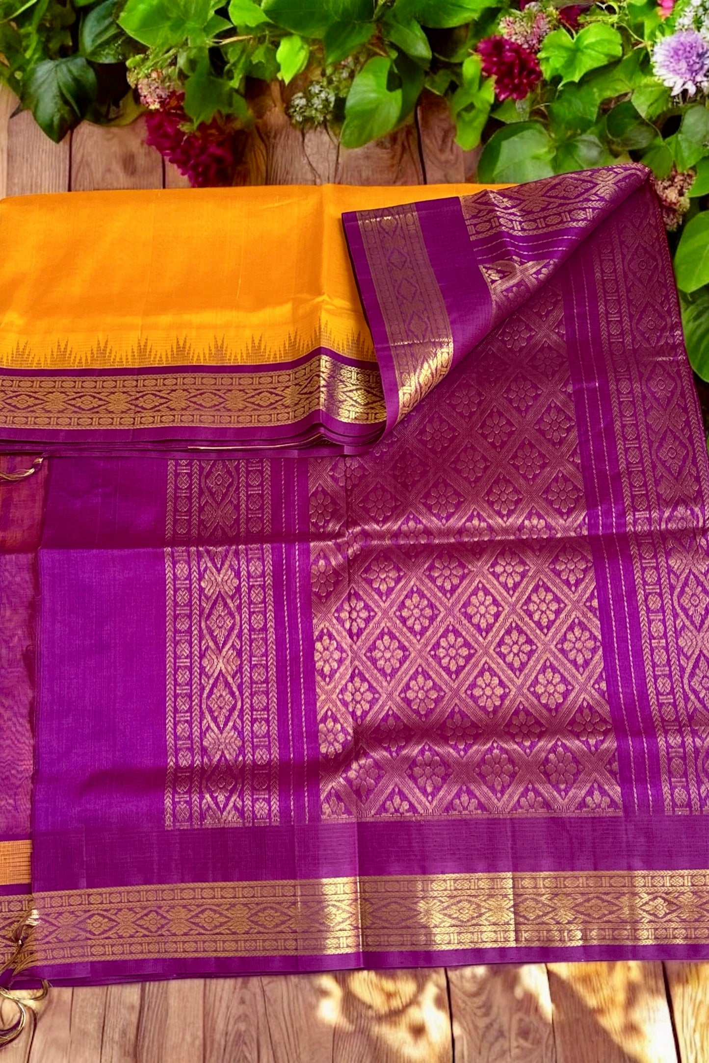 Silk Cotton Saree - AW1509SC