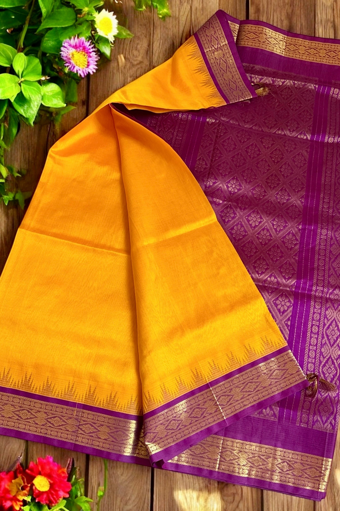 Silk Cotton Saree - AW1509SC