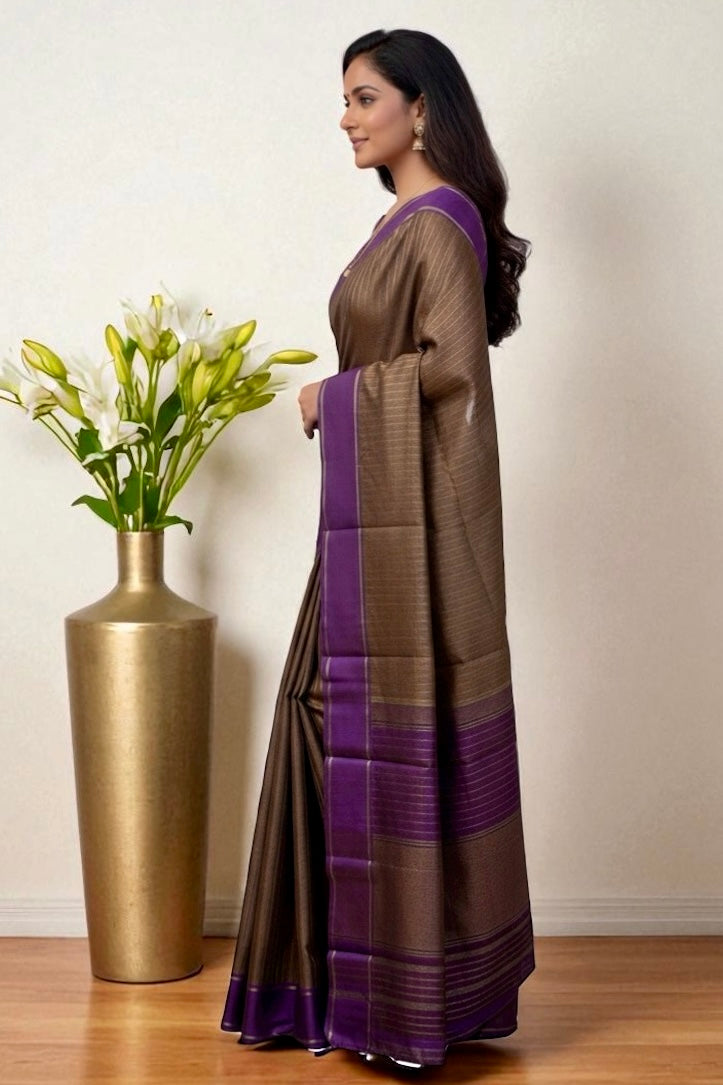 Kanjivaram Silk Saree - AW1366KS