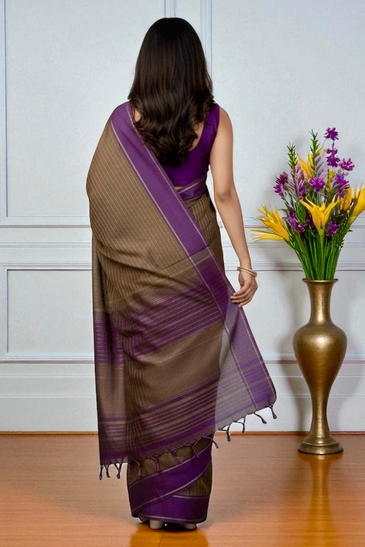 Kanjivaram Silk Saree - AW1366KS