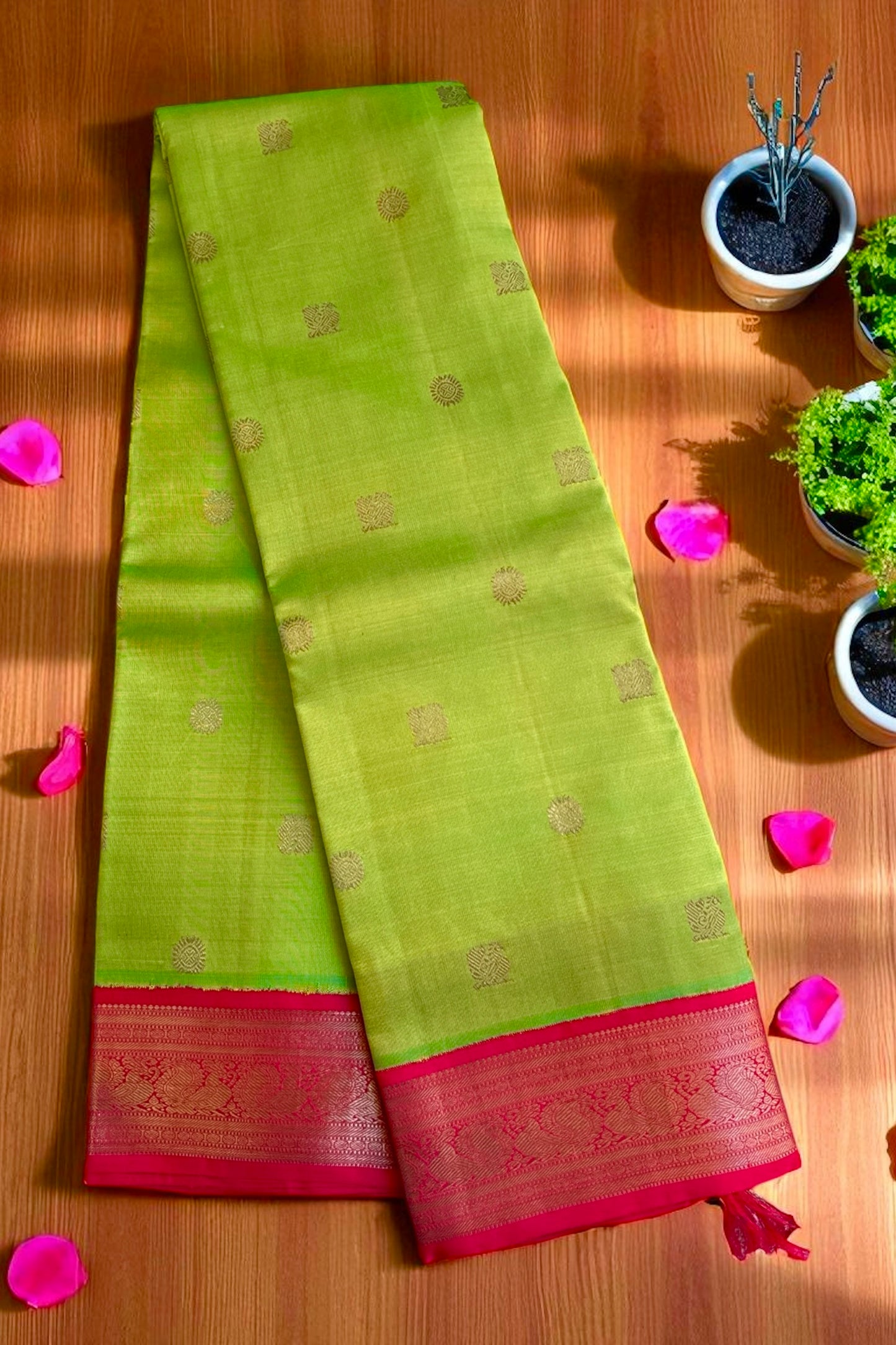Kanjivaram Silk Saree - AW1201KS