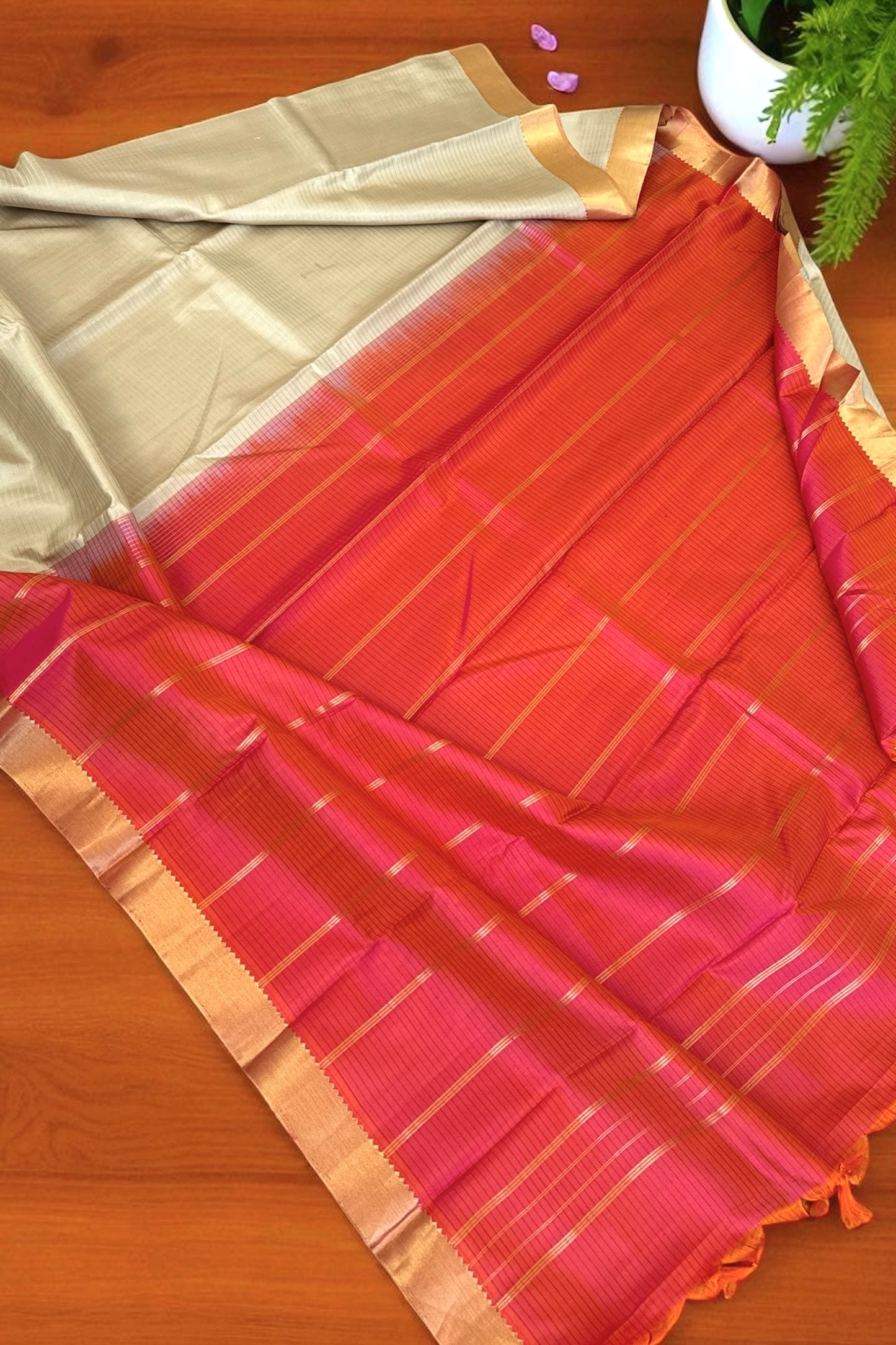 Kanjivaram Silk Saree - AW1239KSCL