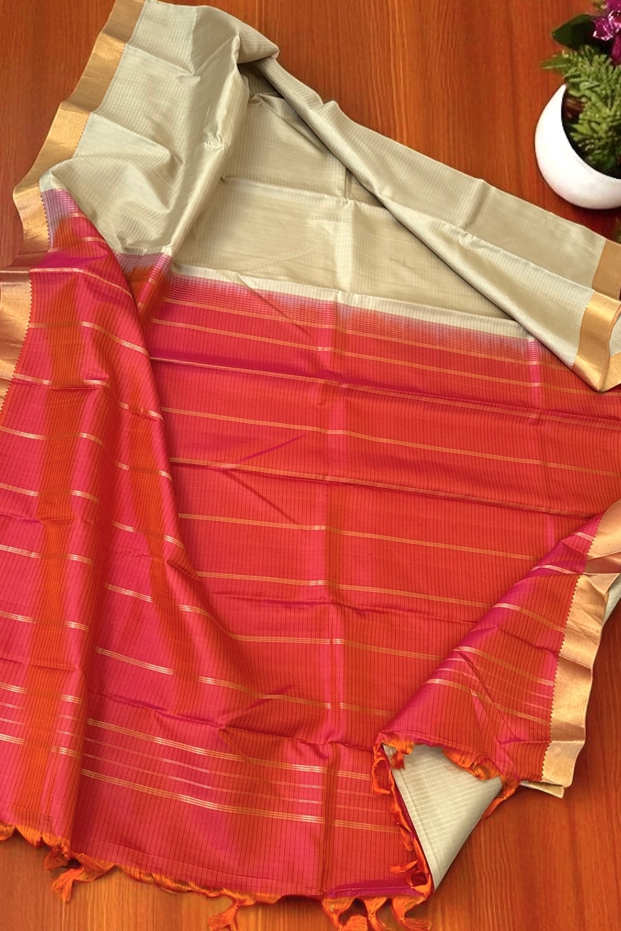 Kanjivaram Silk Saree - AW1239KSCL