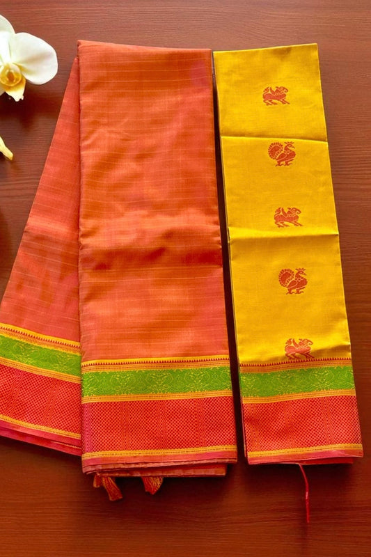 Kanjivaram Silk Saree - AW1091KSCL