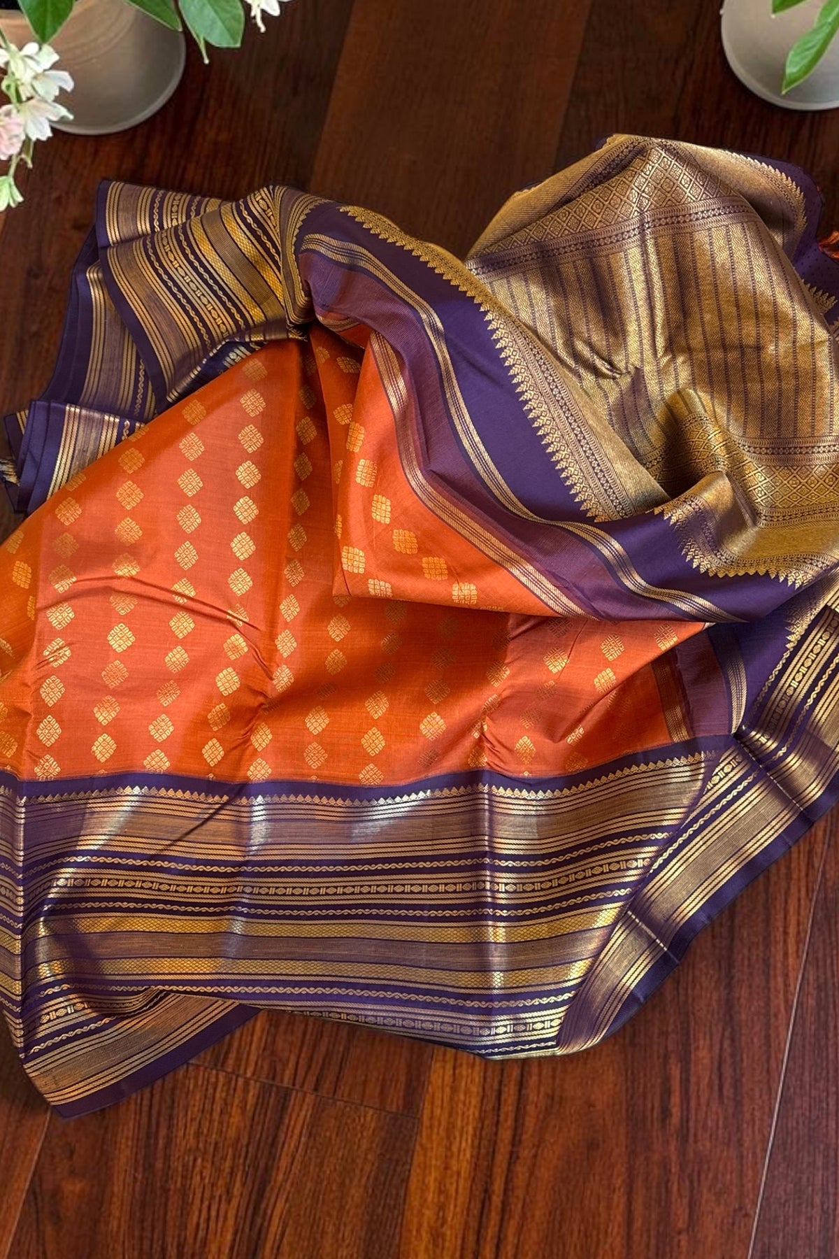 Kanjivaram Silk Saree - AW1678KS