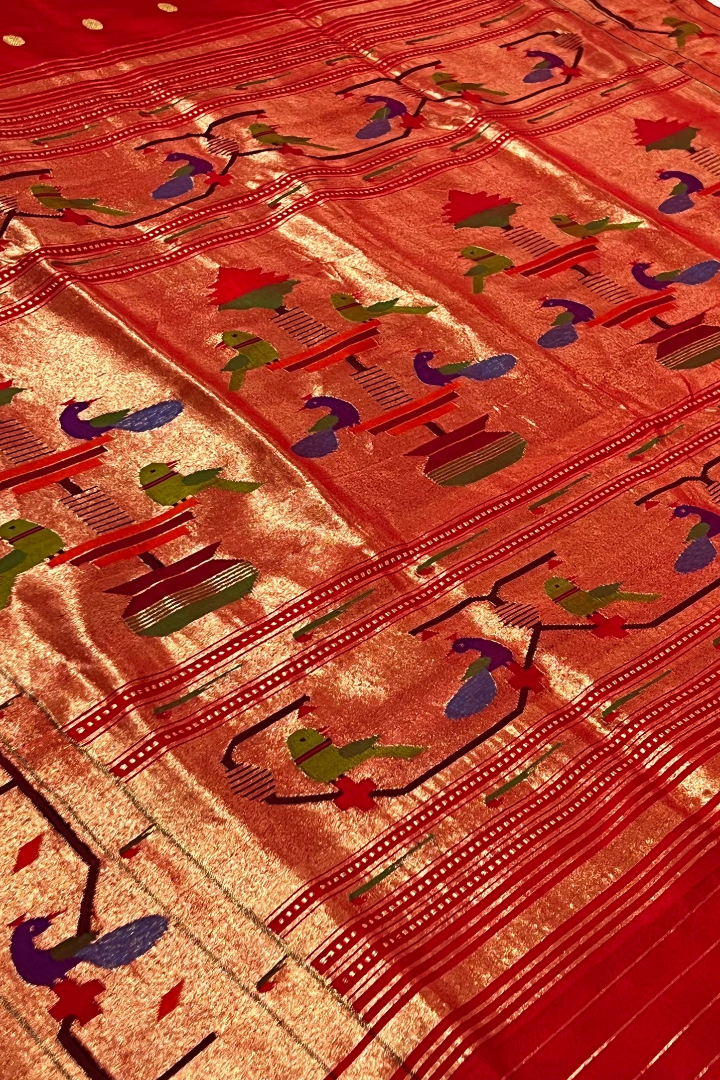 Paithani Silk Saree - AW1048PS
