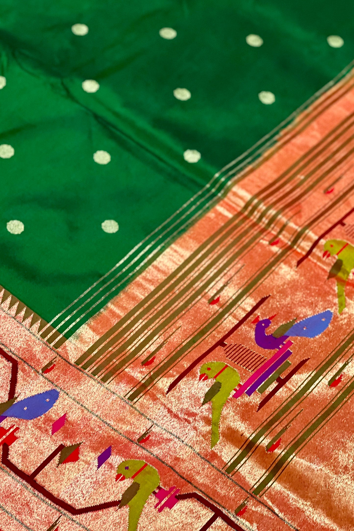 Paithani Silk Saree - AW1049PS