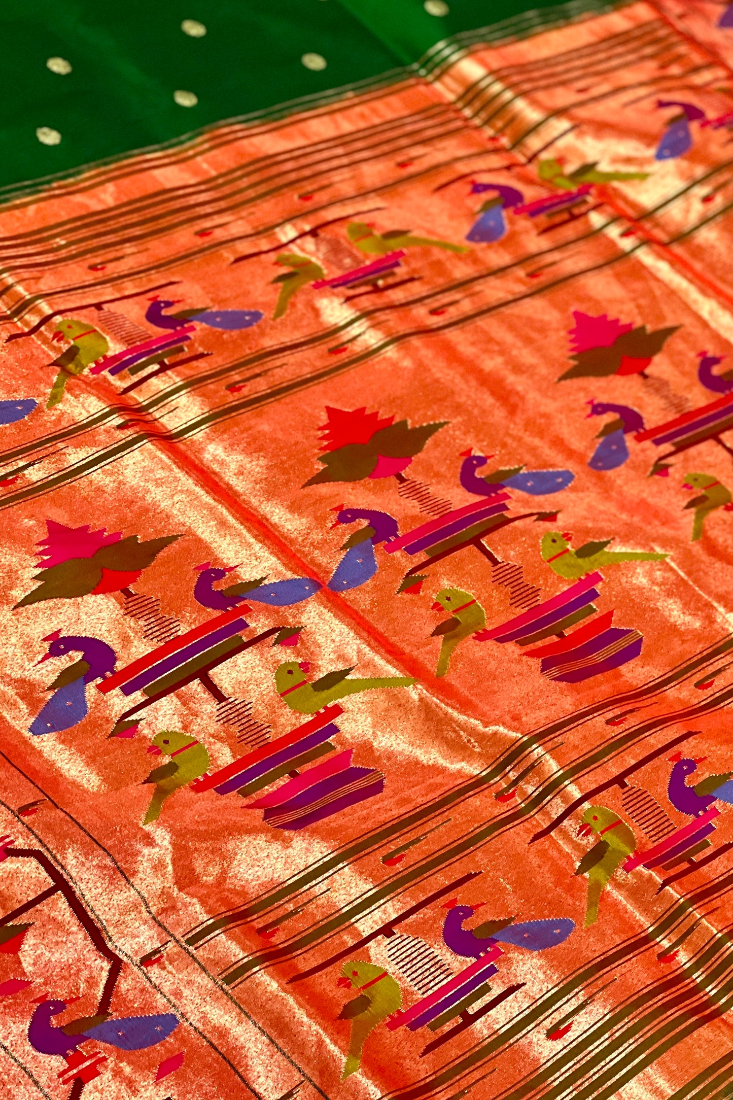 Paithani Silk Saree - AW1049PS