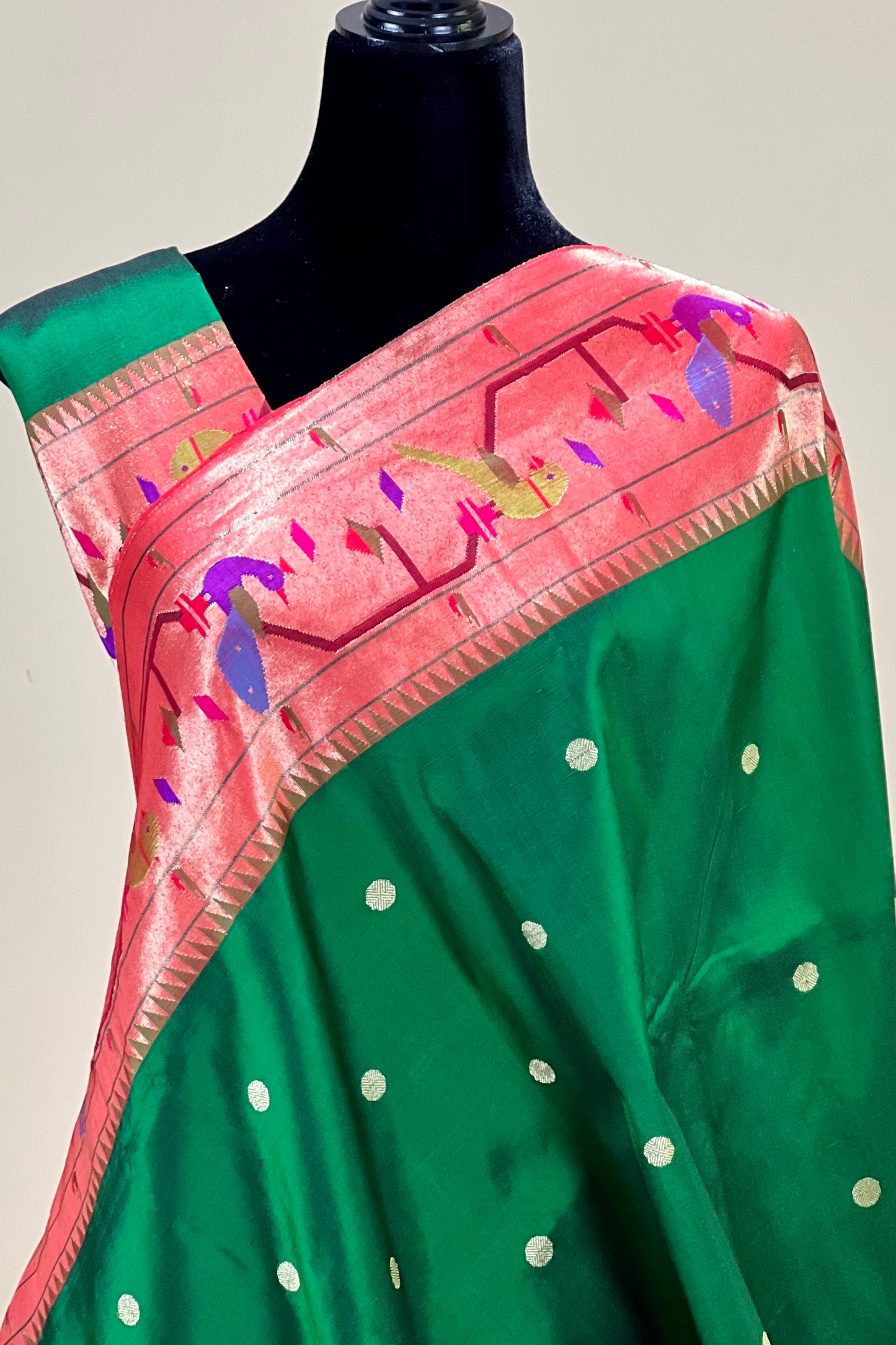 Paithani Silk Saree - AW1049PS