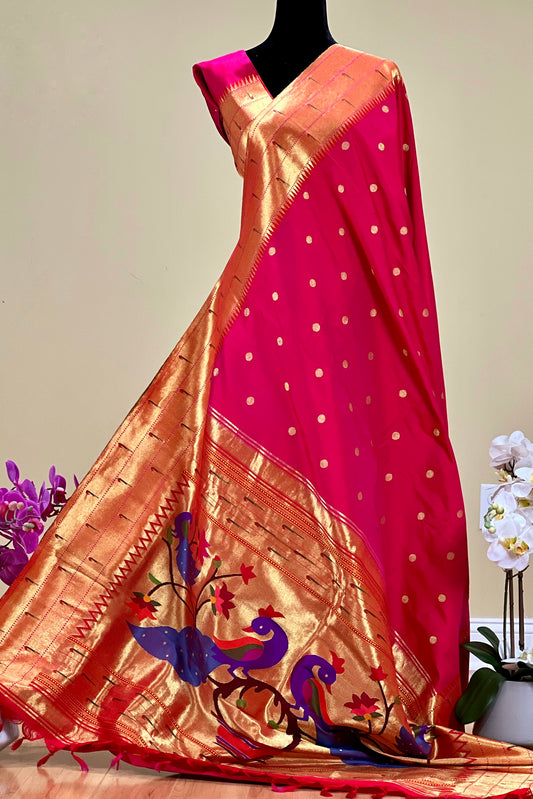 Paithani Silk Saree - AW1004PS