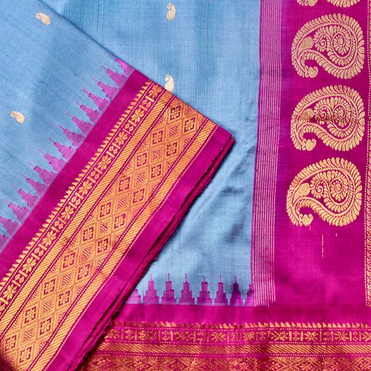 Gadwal Silk Saree - AW1001GS