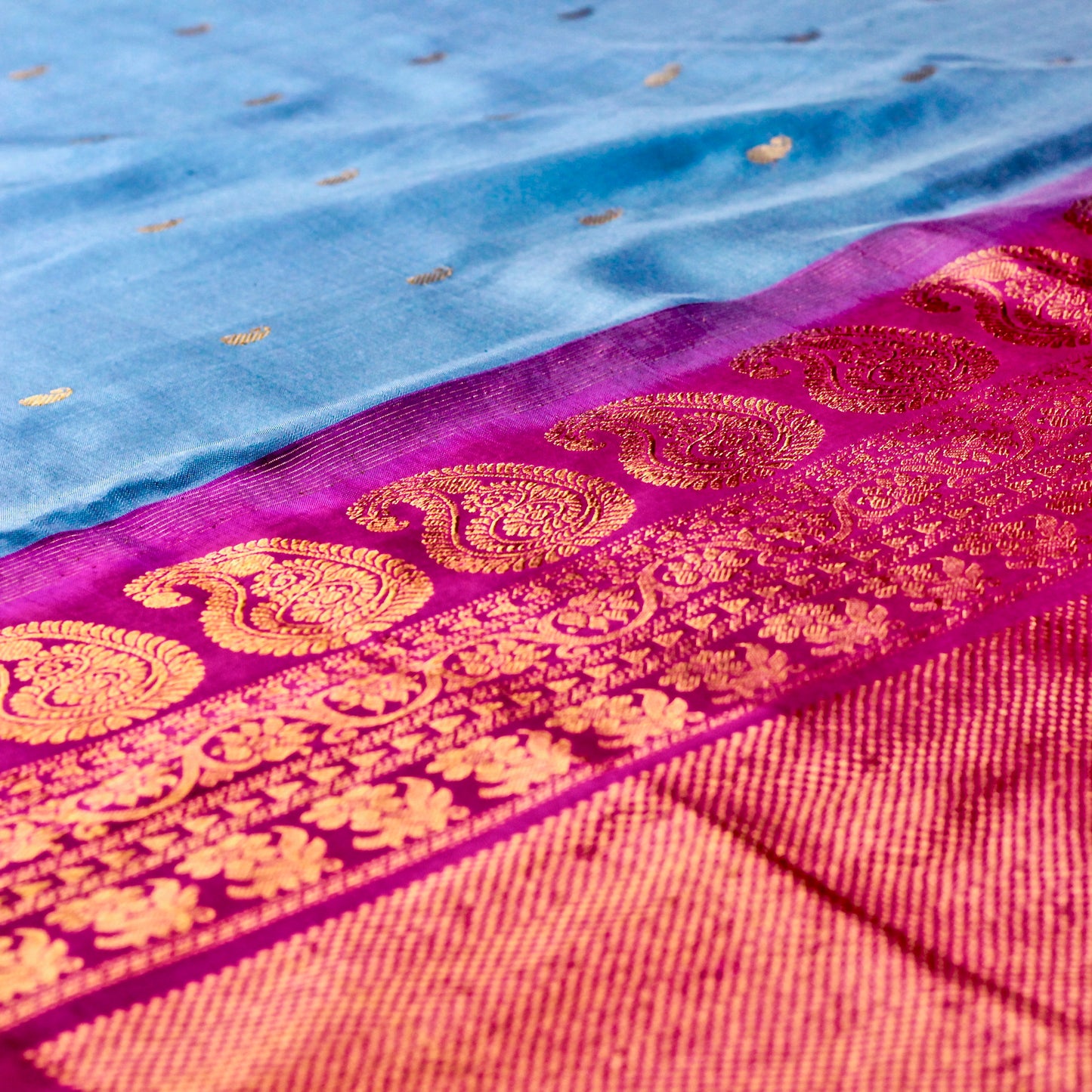 Gadwal Silk Saree - AW1001GS