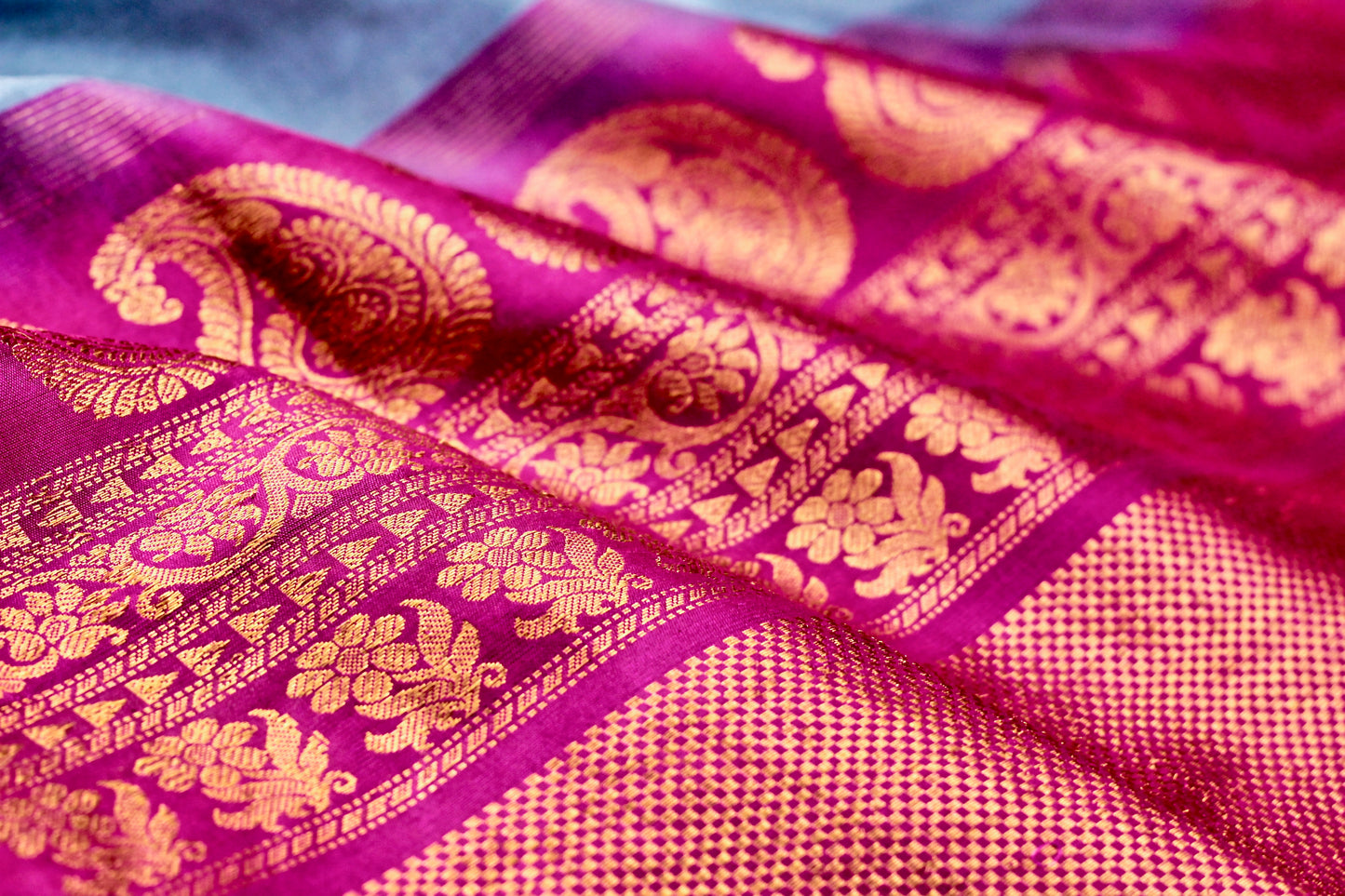 Gadwal Silk Saree - AW1001GS