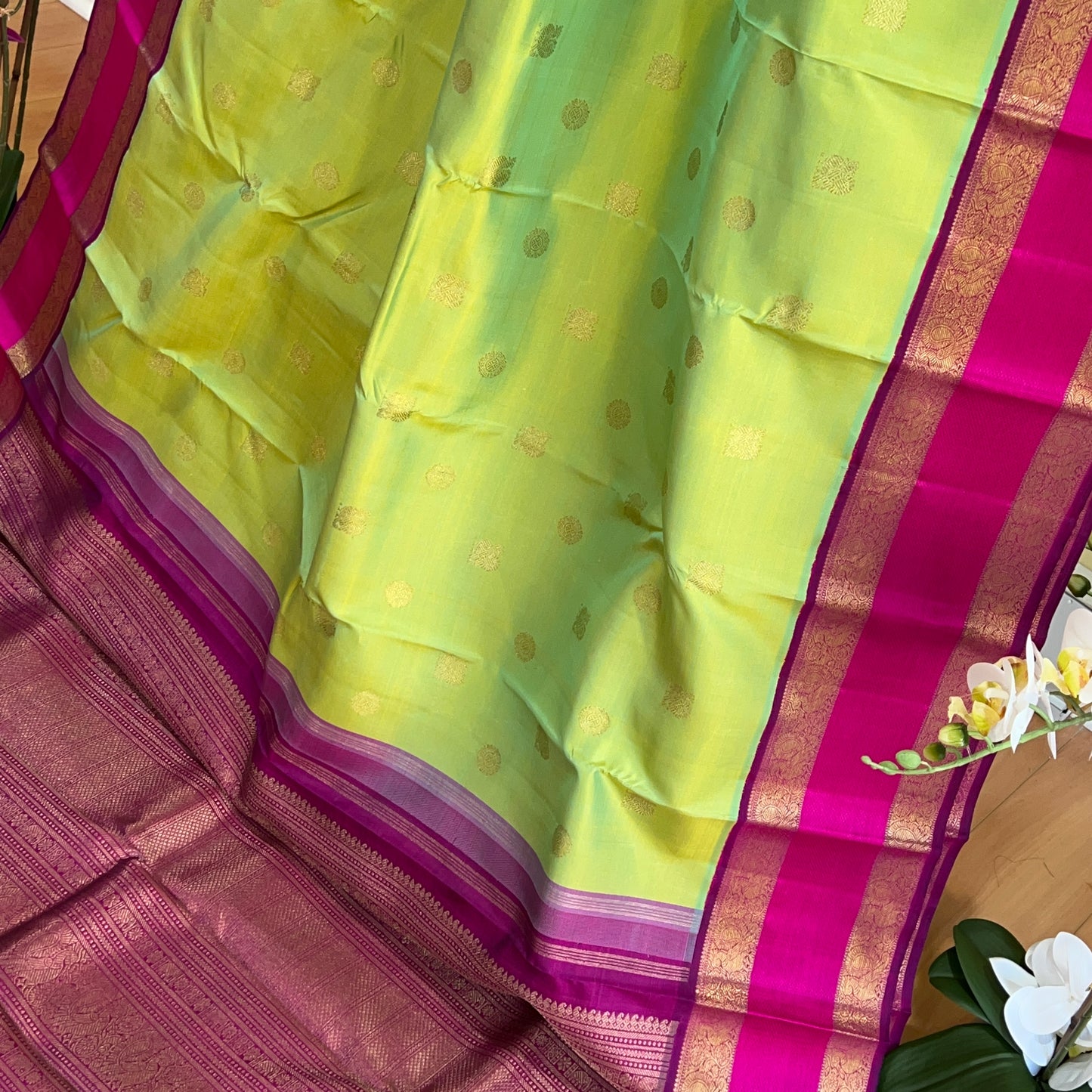 Kanjivaram Silk Saree - AW1299KS