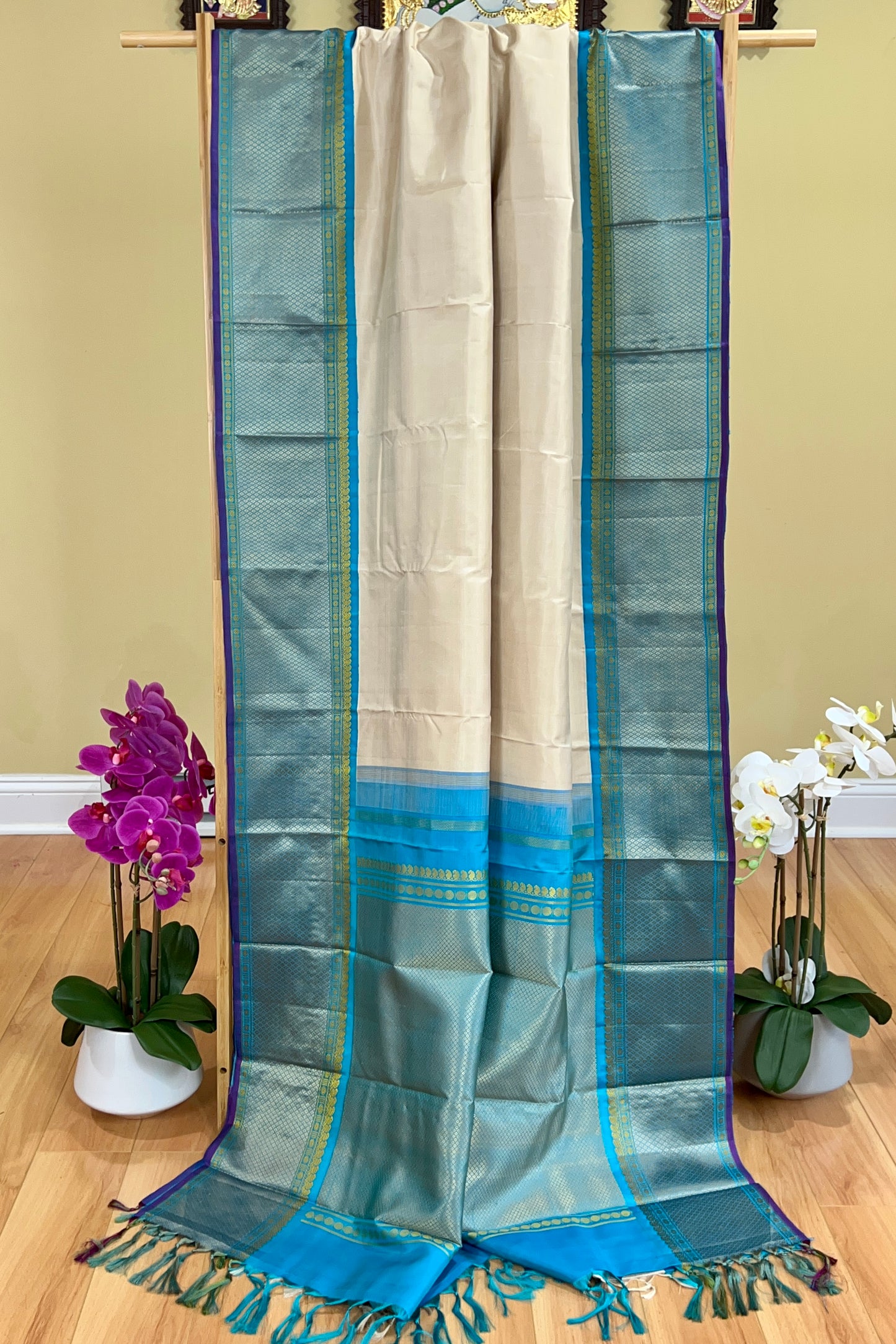 Kanjivaram Silk Saree - AW1346KS