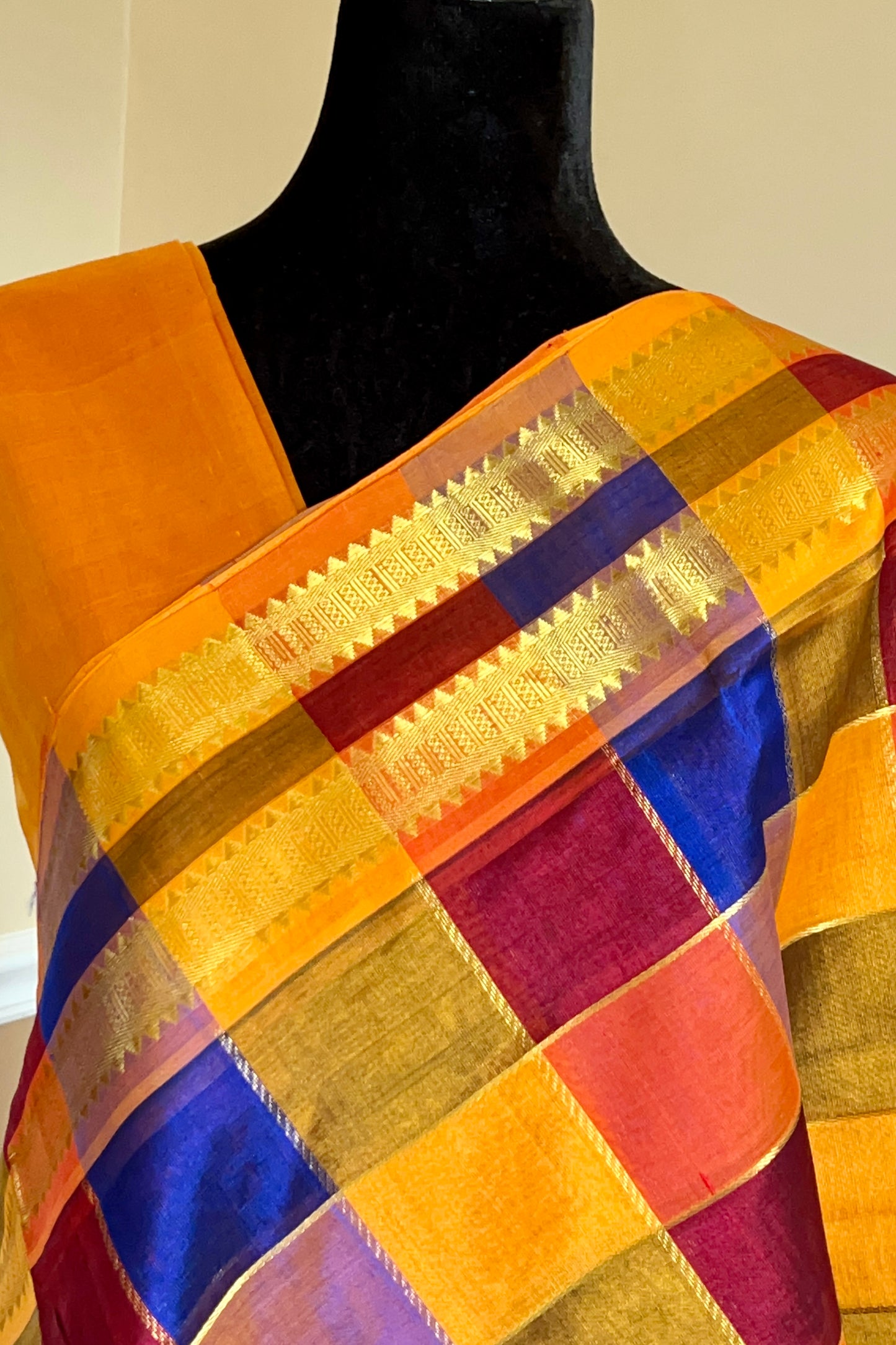 Silk Cotton Saree - AW1350SC