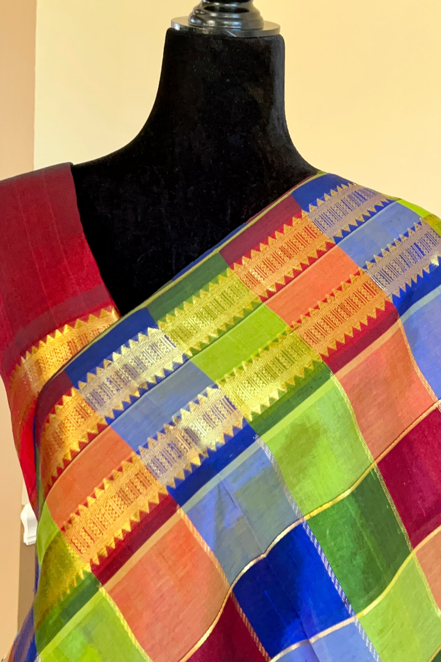 Silk Cotton Saree - AW1349SC