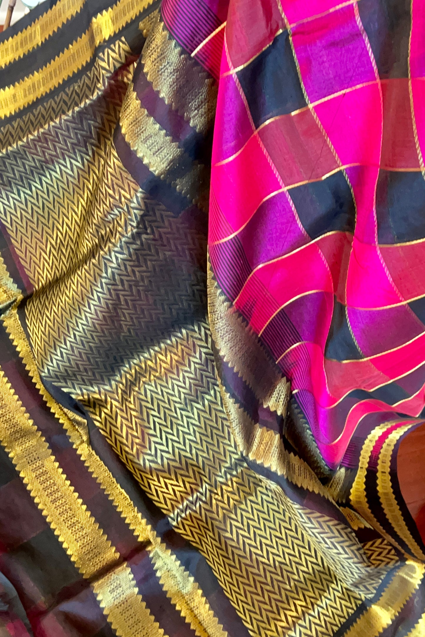 Silk Cotton Saree - AW1353SC