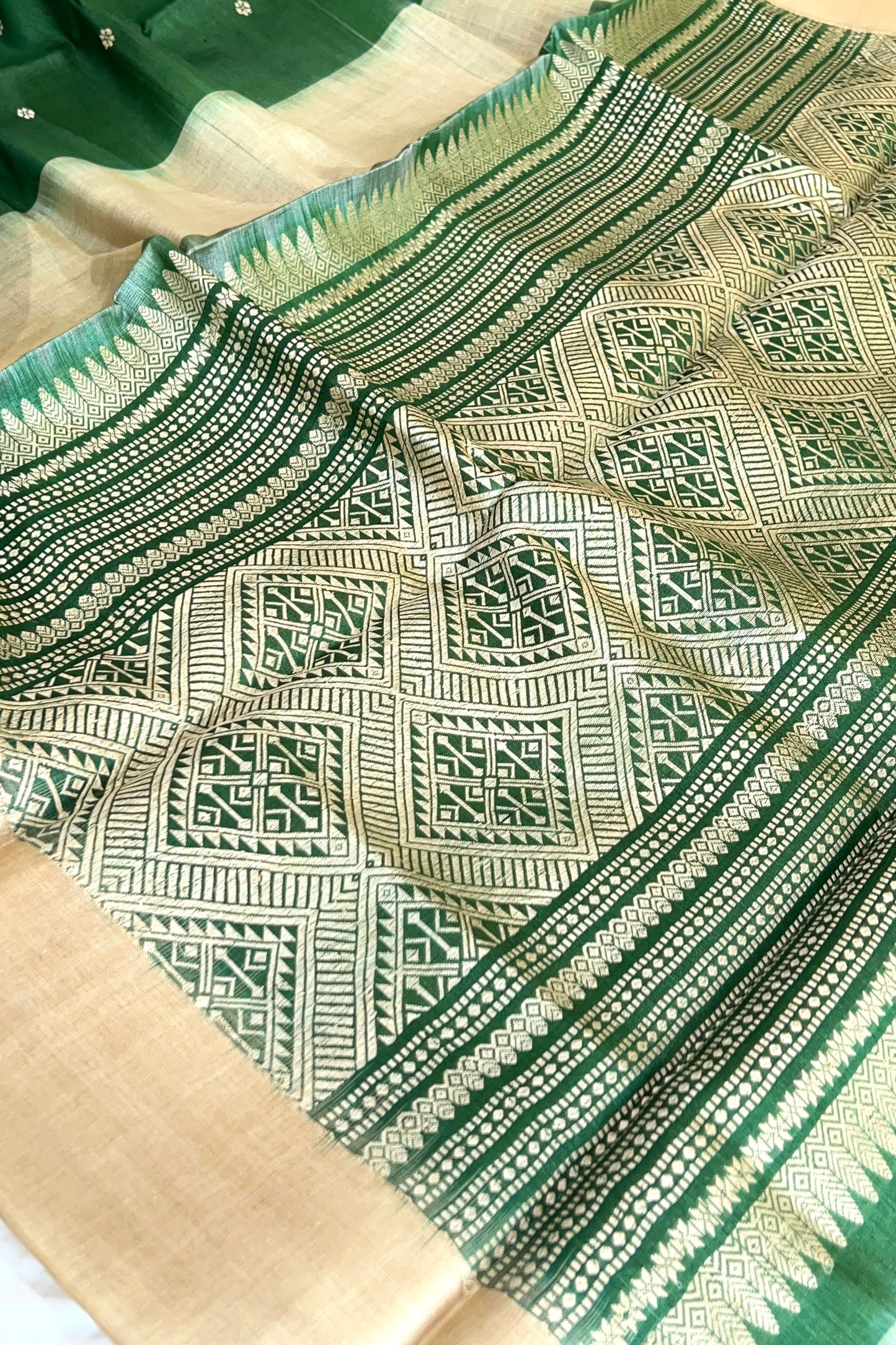 Tussar Silk Saree - AW1013TS23