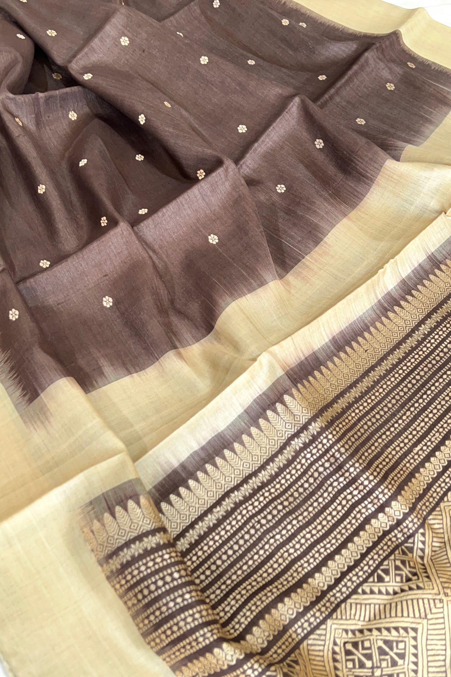 Tussar Silk Saree - AW1012TS23