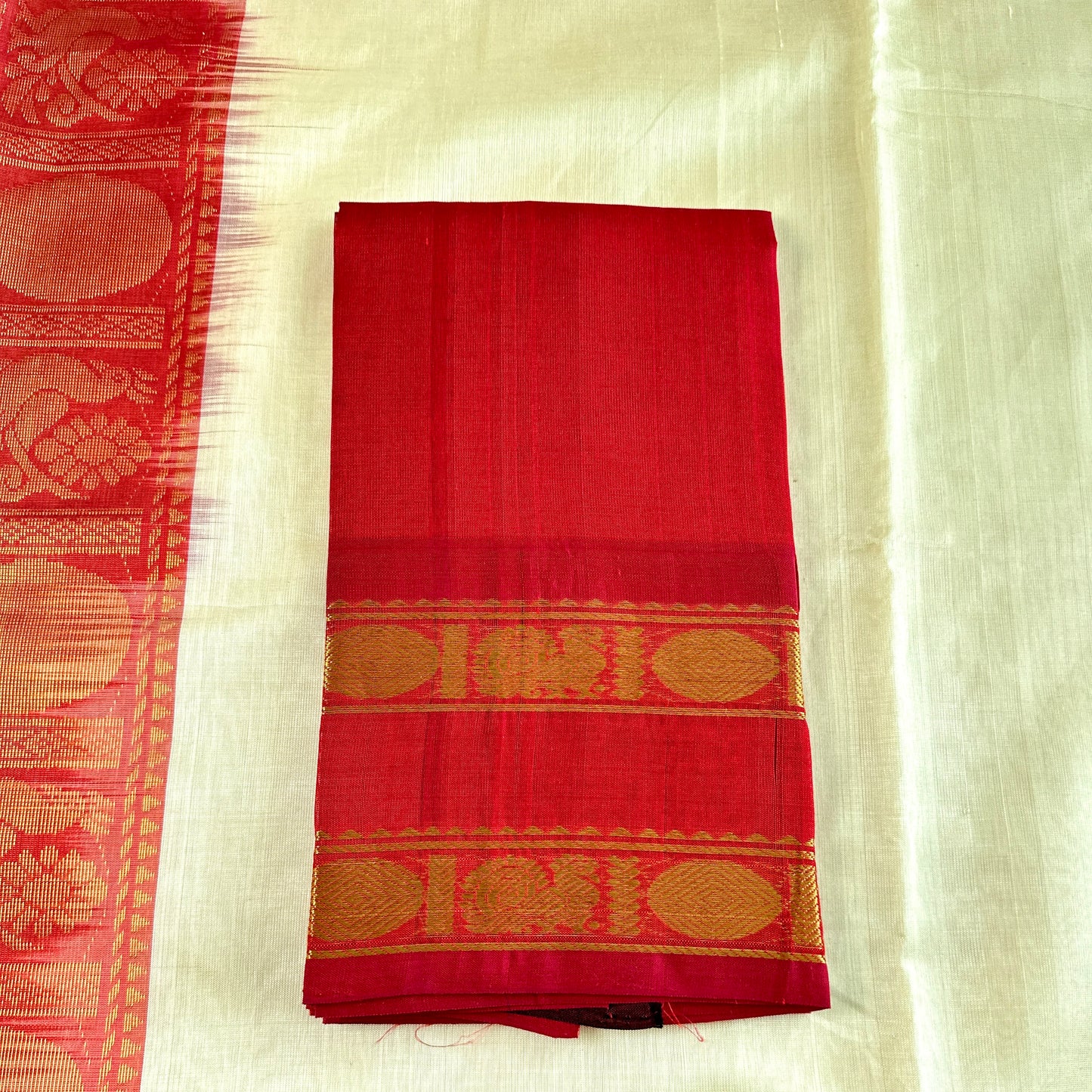 Silk Cotton Saree - AW1231SC
