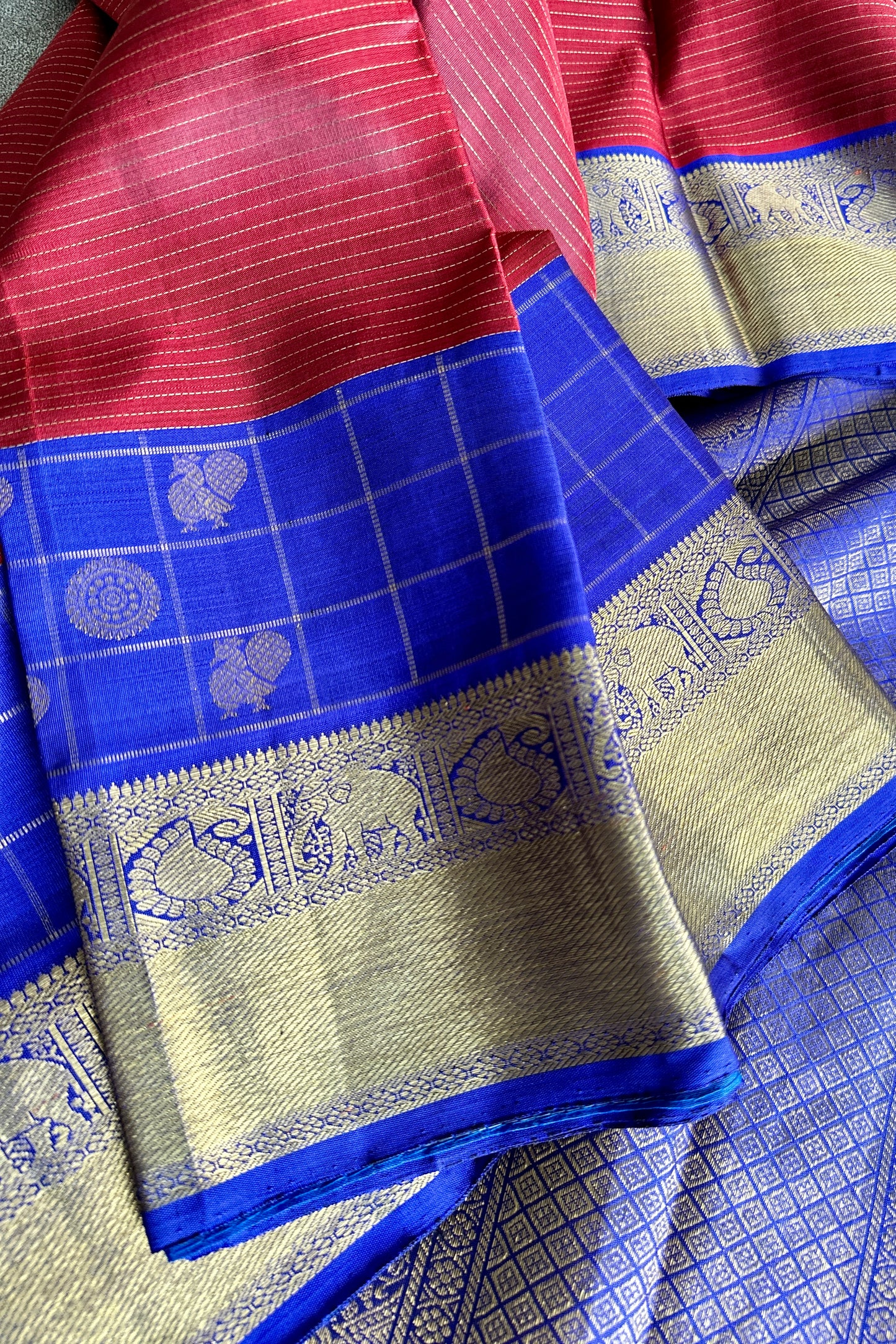 Kanjivaram Silk Saree - AW1490KS