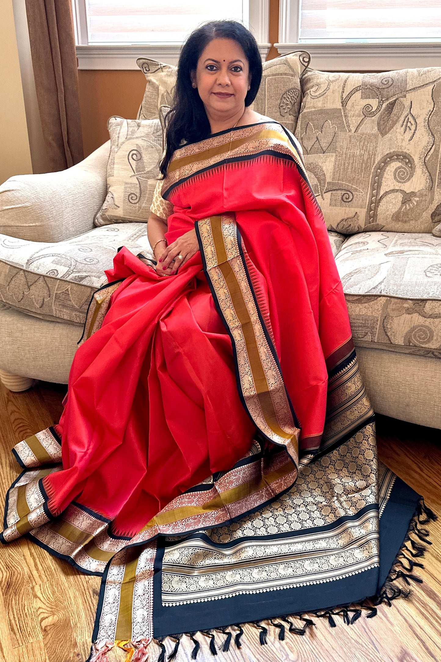 Kanjivaram Silk Saree - AW1444KS