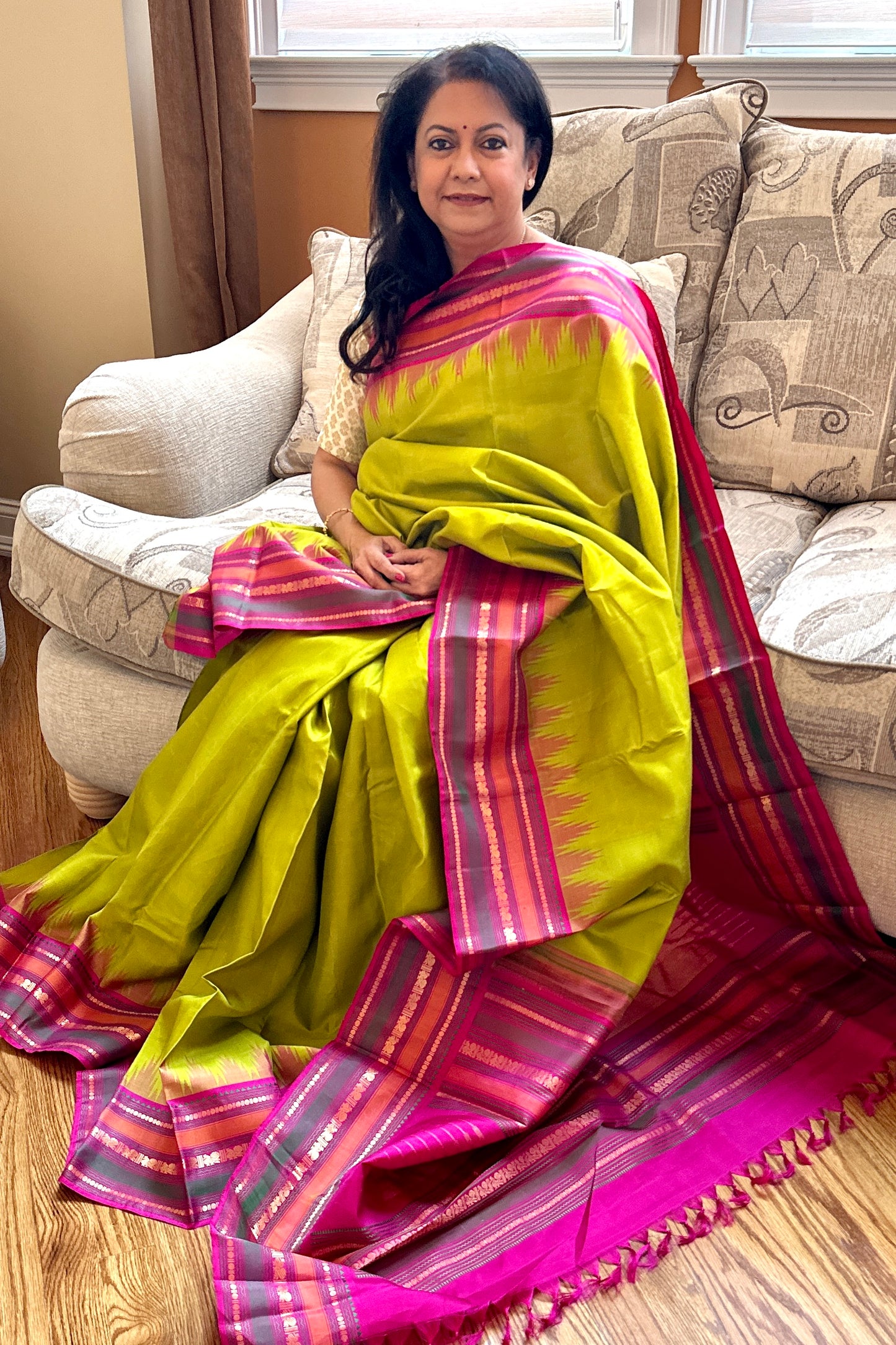 Kanjivaram Silk Saree - AW1439KS