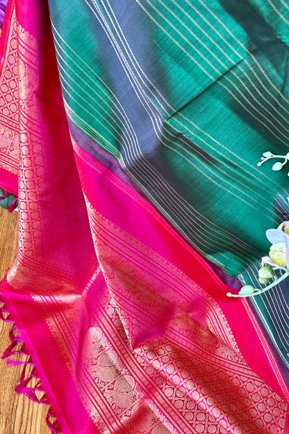 Kanjivaram Silk Saree - AW1520KS