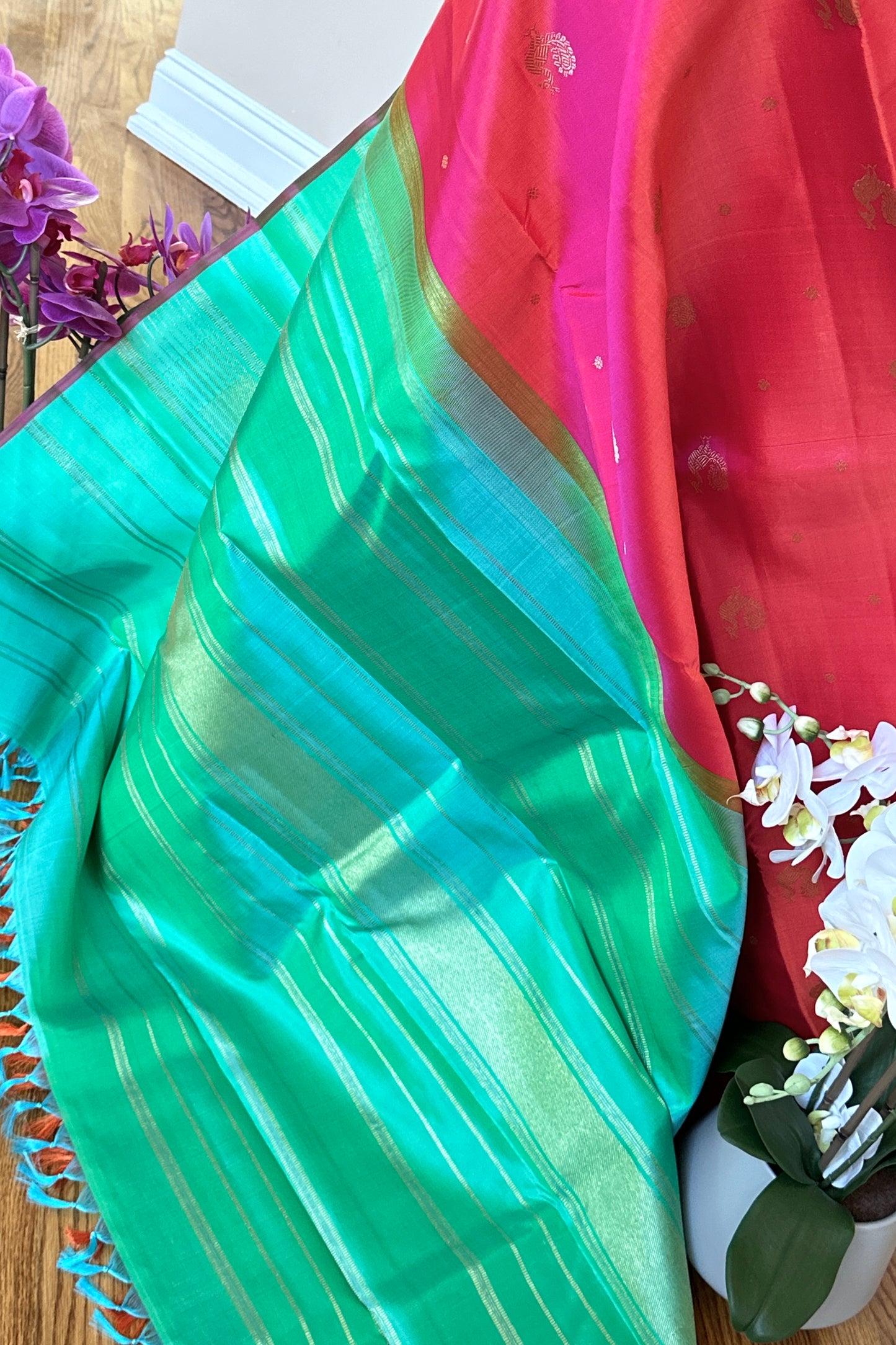 Kanjivaram Silk Saree - AW1521KS