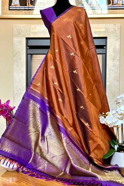 Kanjivaram Silk Saree - AW1359KS