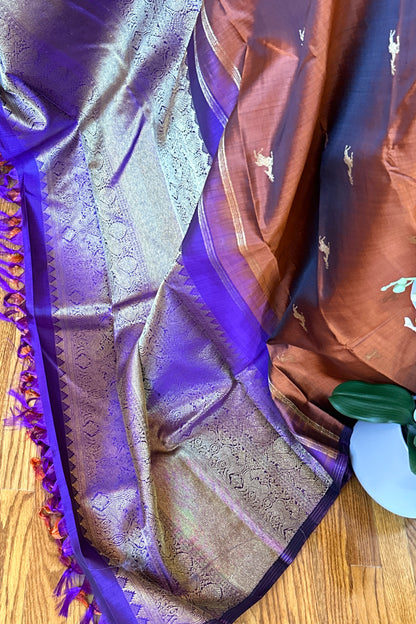 Kanjivaram Silk Saree - AW1359KS