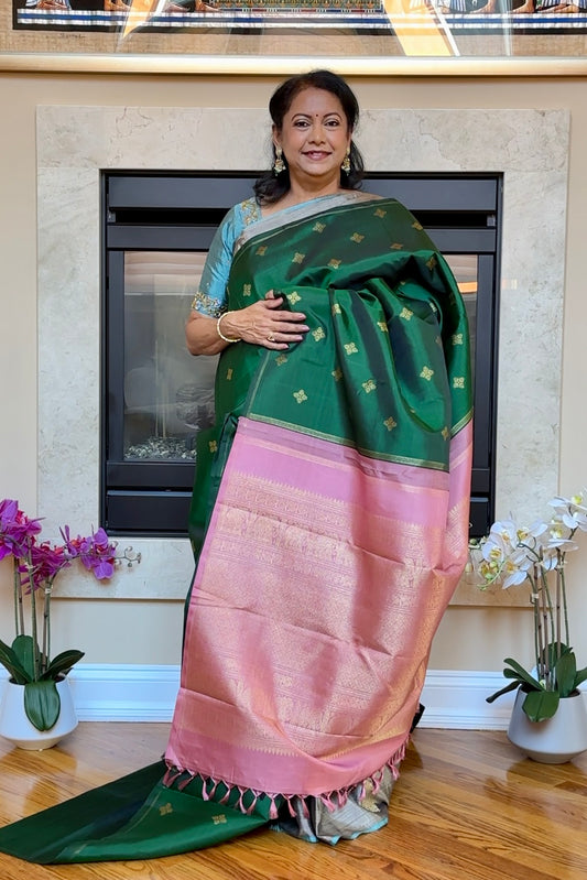 Kanjivaram Silk Saree - AW1522KS