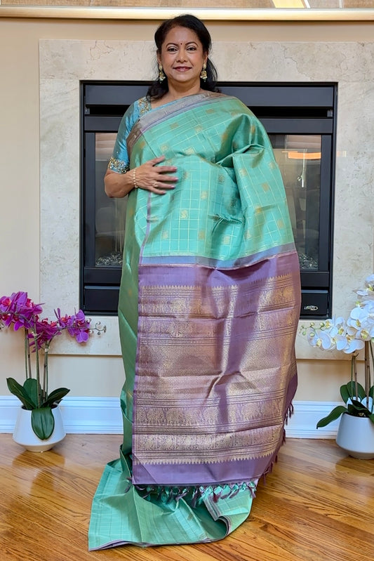 Kanjivaram Silk Saree - AW1363KS