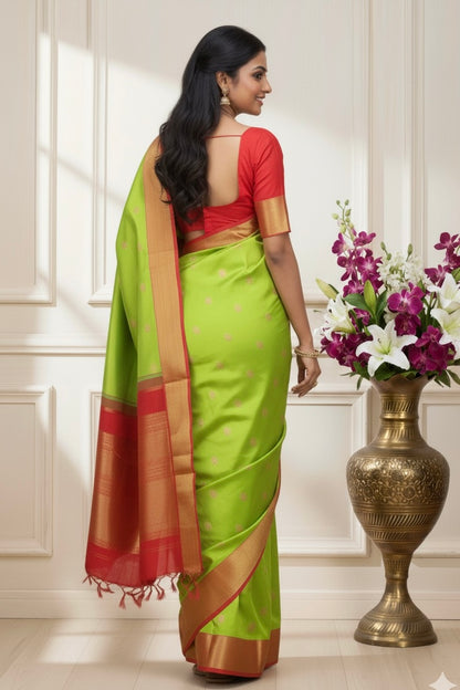 Kanjivaram Silk Saree - AW1201KS