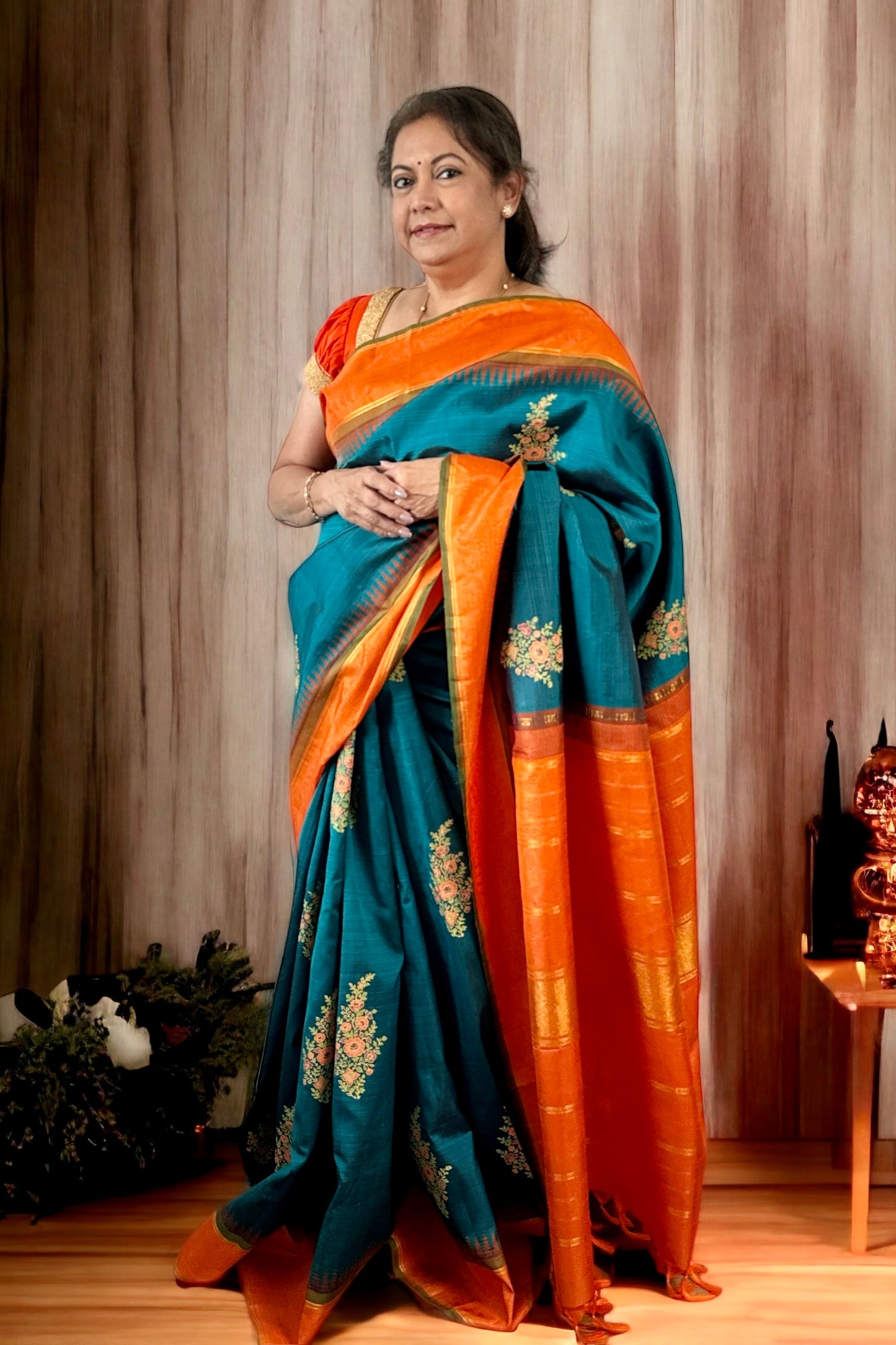 Kanjivaram Silk Saree - AW1423KS