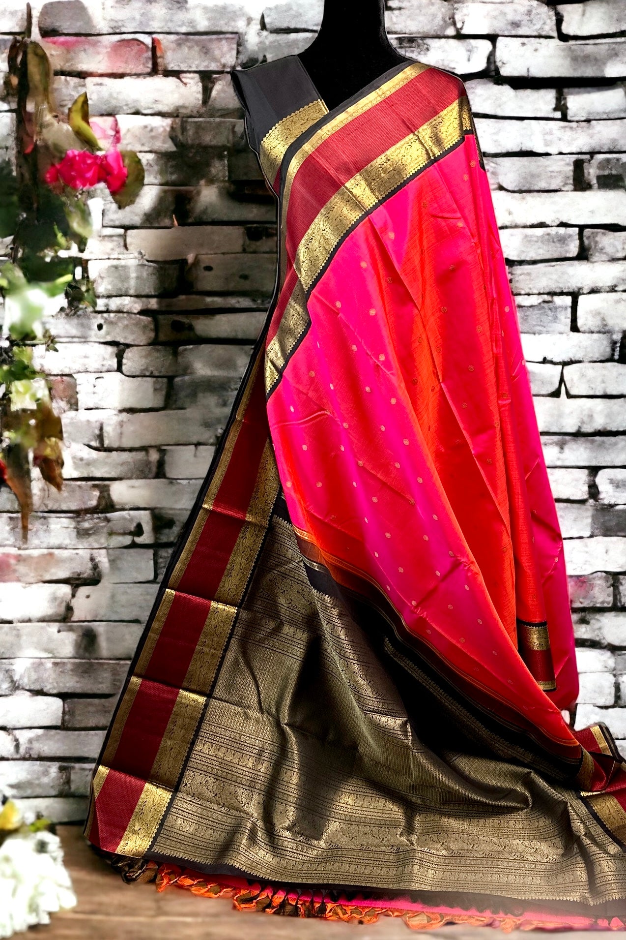 Kanjivaram Silk Saree - AW1413KS