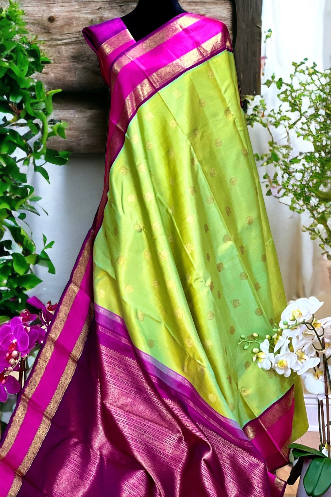 Kanjivaram Silk Saree - AW1299KS