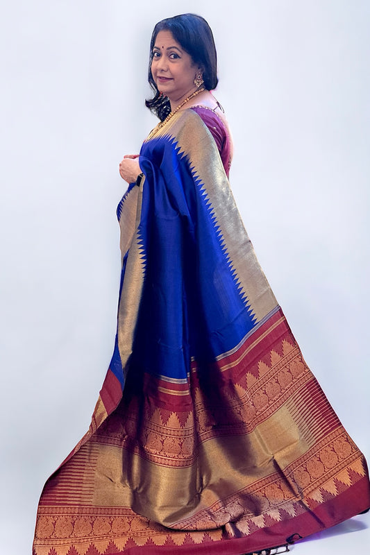 Kanjivaram Silk Saree - AW1486KS