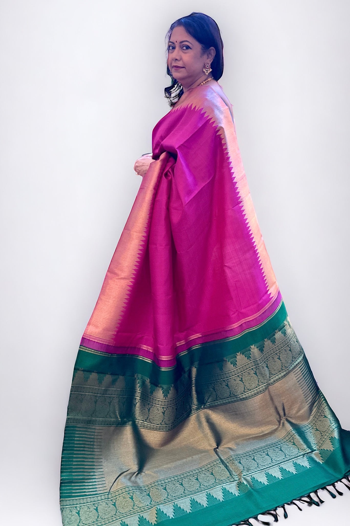 Kanjivaram Silk Saree - AW1483KS