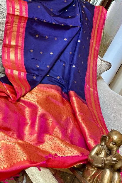 Gadwal Silk Saree - AW1045GS