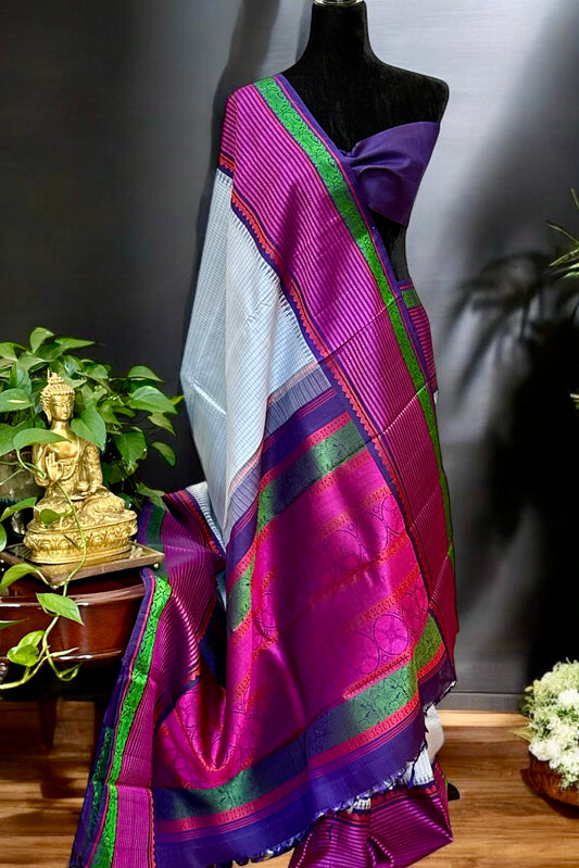 Kanjivaram Silk Saree - AW1233KS
