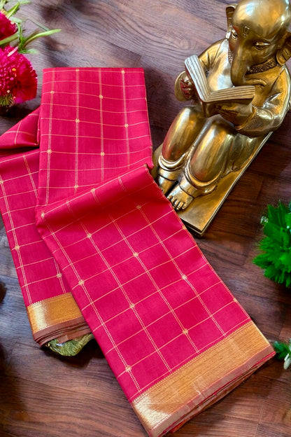 Kanjivaram Silk Saree - AW1464KS