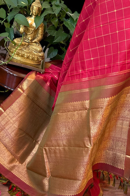 Kanjivaram Silk Saree - AW1464KS