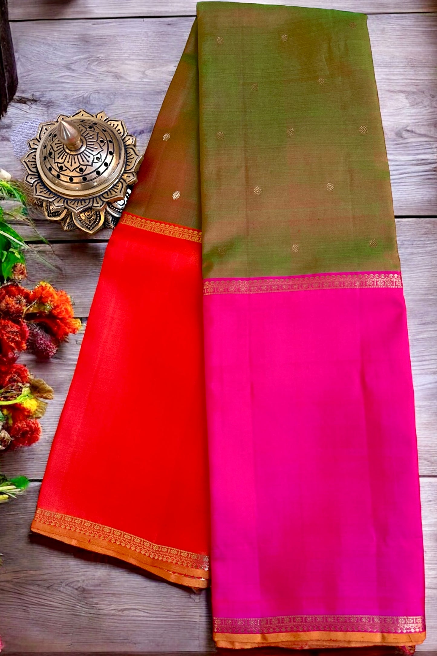 Kanjivaram Silk Saree - AW1502KS