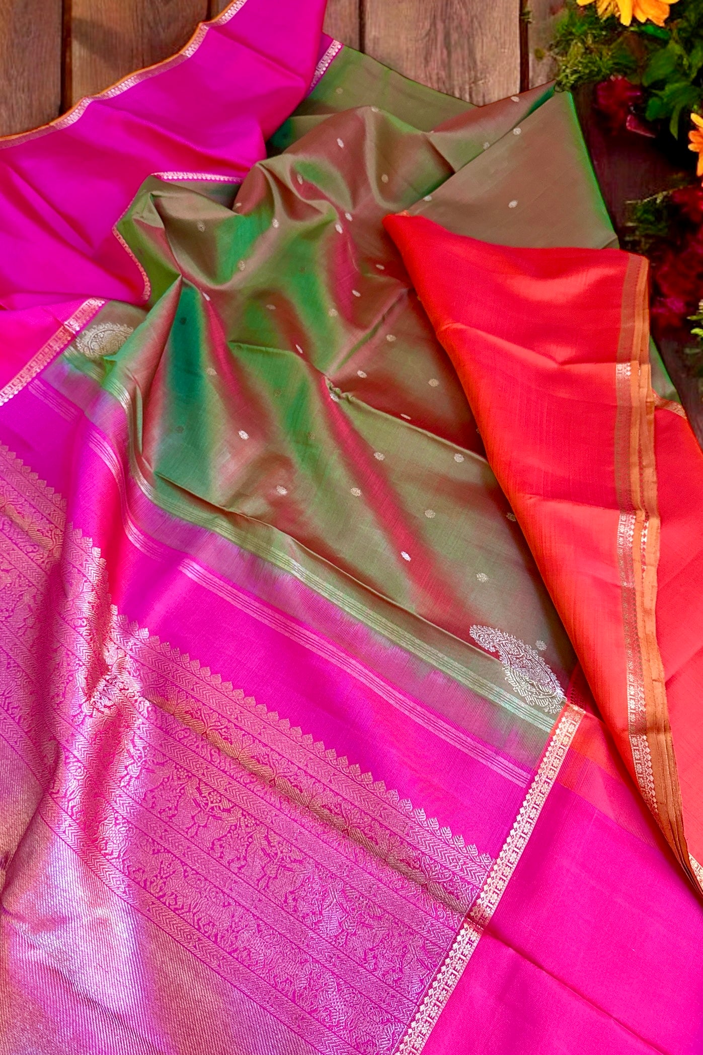 Kanjivaram Silk Saree - AW1502KS
