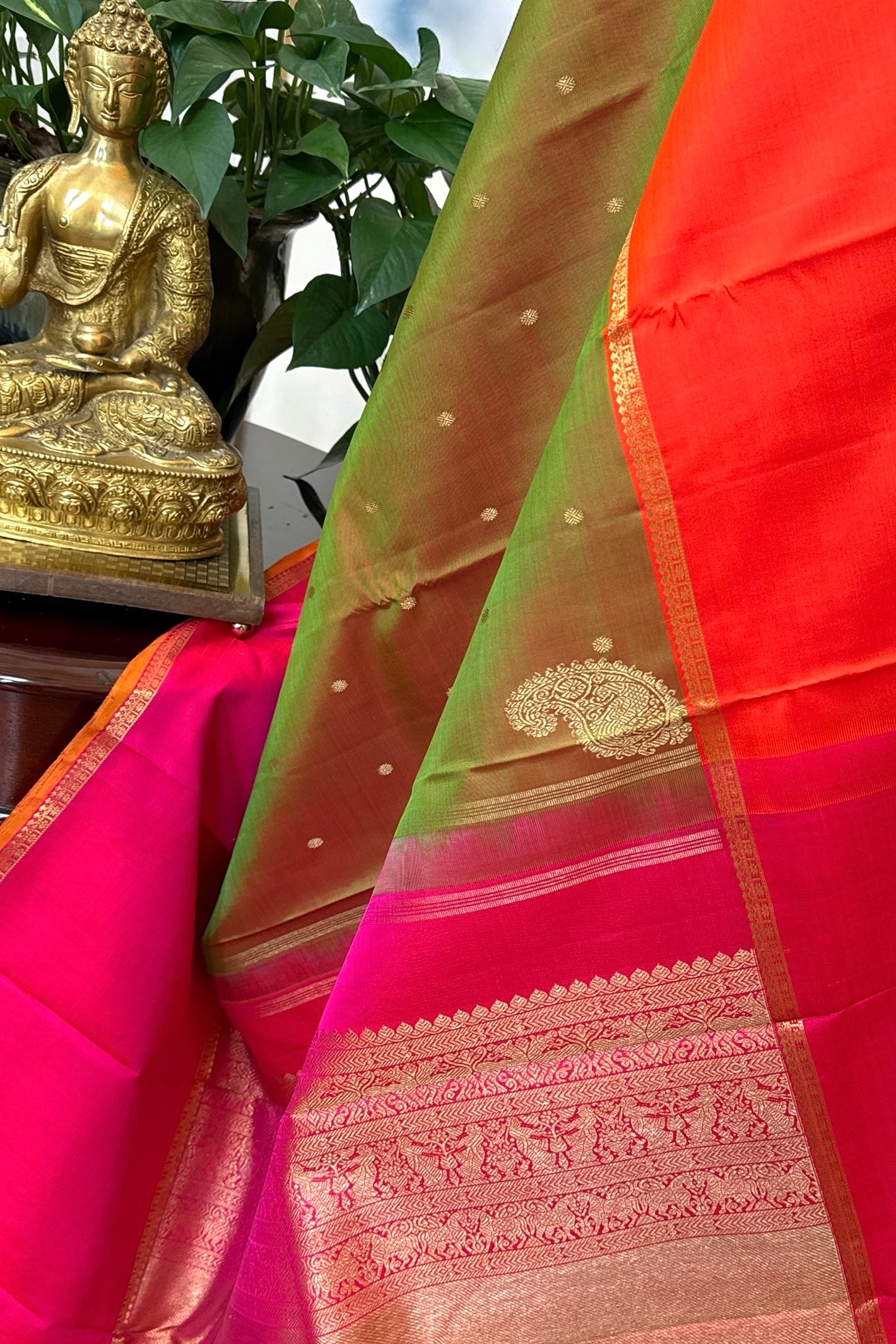 Kanjivaram Silk Saree - AW1502KS