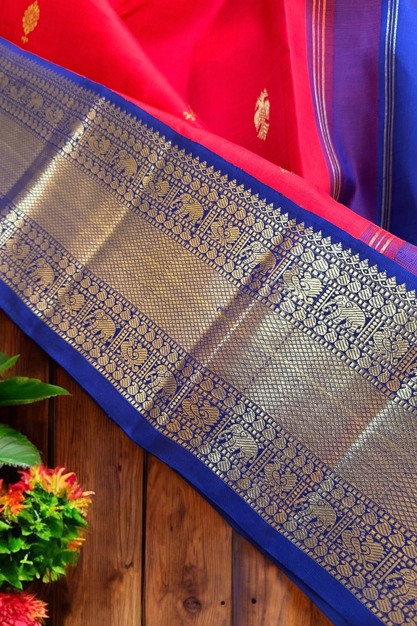 Kanjivaram SIlk Saree - AW1539KS